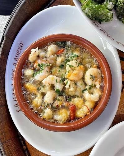 Gambas al ajillo