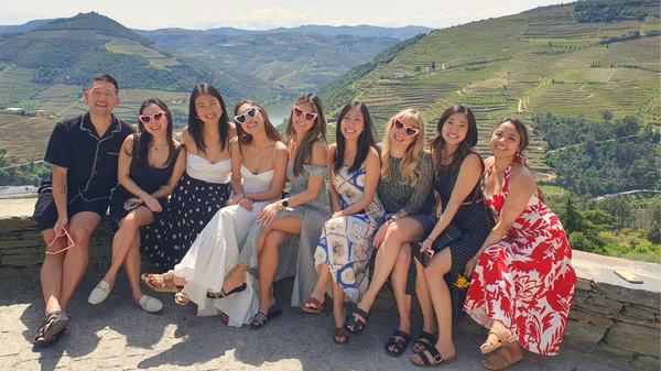 happy guests during Cooltour Oporto's Douro Valley Wine Tour from Porto