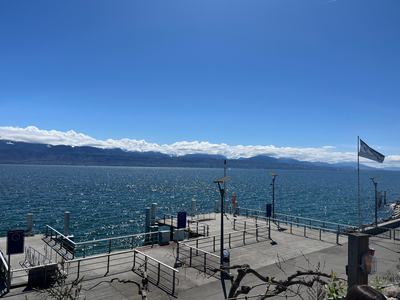 Lausanne en e-bike avec un guide local et indépendant: du lac Léman à la vieille ville