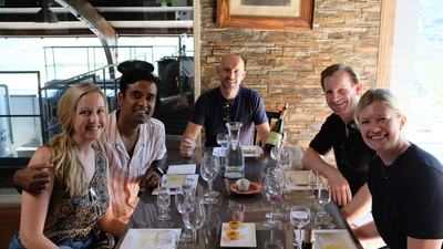 Wine Tasting at small winery