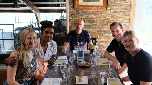 Wine Tasting at small winery