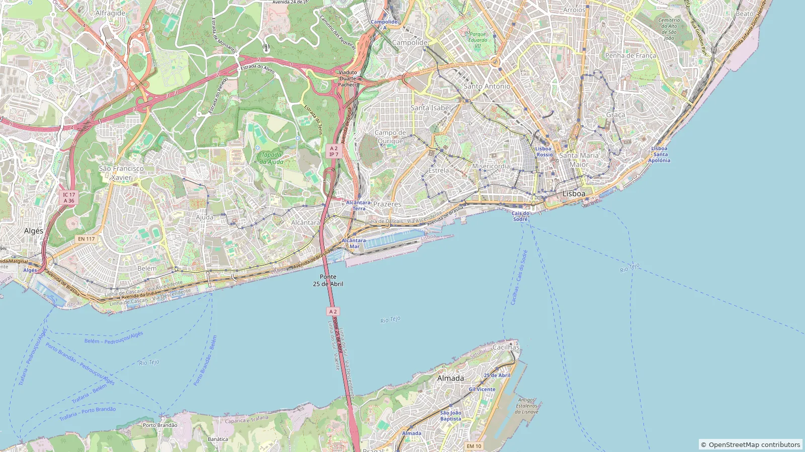 Map of this tour's route, with 4 marked stops