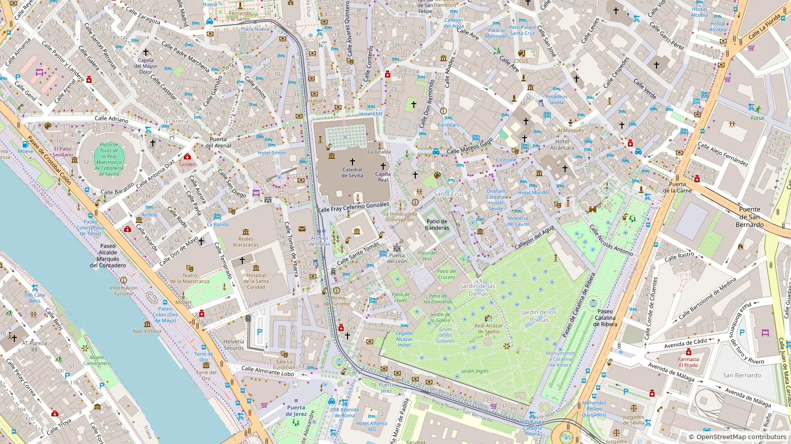 Map of this tour's route, with 3 marked stops